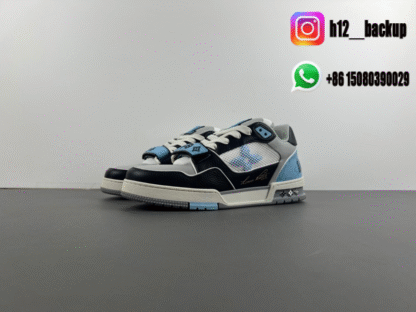 Louis Vuitton Trainer Black Blue LV2025-ID9 - Image 2