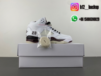 Maniére x Air Jordan 5 Retro OG AM IB1528-100 - Image 7