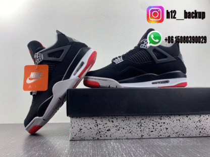 Air Jordan 4 Retro "Bred" 308497-060 - Image 3