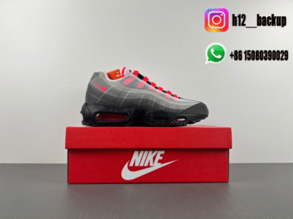 Nike Air Max 95 OG "White/Solar Red" AT2865-100 - Image 6