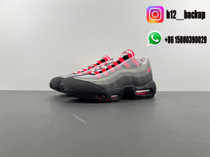 Nike Air Max 95 OG "White/Solar Red" AT2865-100 - Image 2