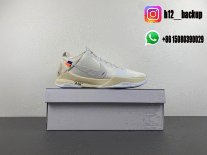 Nike Kobe 5 Protro Undefeated Rice White DB4796-101 - Image 7