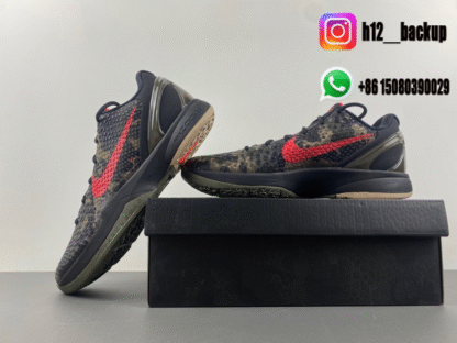 Nike Kobe 6 Protro “Italian Camo” FQ3546-001 - Image 5
