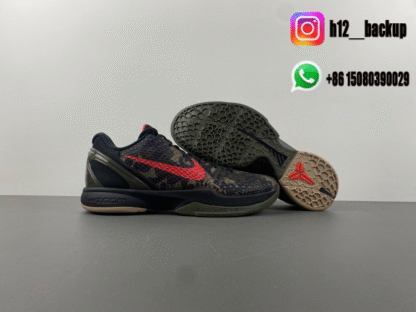 Nike Kobe 6 Protro “Italian Camo” FQ3546-001 - Image 4