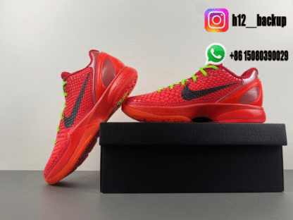 Nike Kobe 6 Protro "Reverse Grinch" FV4921-600 - Image 3