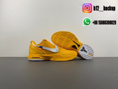 Nike Kobe 6 Protro Yellow CW2190-501 - Image 8