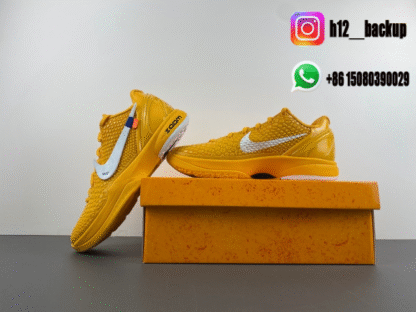 Nike Kobe 6 Protro Yellow CW2190-501 - Image 4
