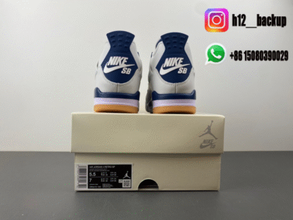 Nike SB x Air Jordan 4 “Navy” DR5415-100 - Image 7