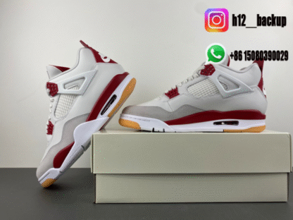 Nike SB x Air Jordan 4 Retro SP 'Varsity Red' DR5415-106 - Image 5