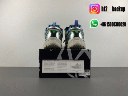 OFF-WHITE BE RIGHT BACK Green White DL408-ID2 - Image 8