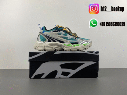 OFF-WHITE BE RIGHT BACK Green White DL408-ID2 - Image 6