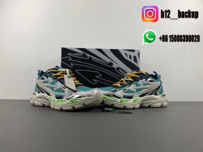 OFF-WHITE BE RIGHT BACK Green White DL408-ID2