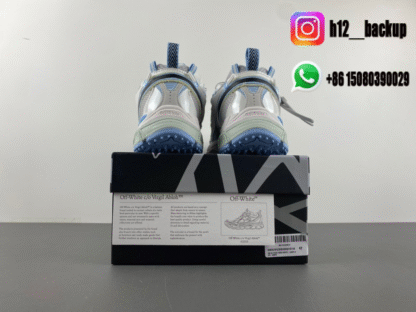OFF-WHITE BE RIGHT BACK White Black Blue DL408-ID3 - Image 8