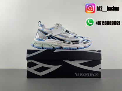 OFF-WHITE BE RIGHT BACK White Black Blue DL408-ID3 - Image 7