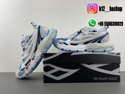 OFF-WHITE BE RIGHT BACK White Black Blue DL408-ID3 - Image 5