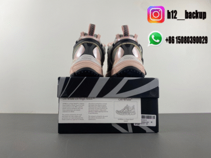 OFF-WHITE BE RIGHT BACK Black Pink DL408-ID4 - Image 7