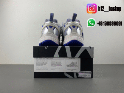 OFF-WHITE BE RIGHT BACK Blue White DL408-ID5 - Image 8