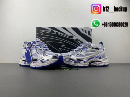 OFF-WHITE BE RIGHT BACK Blue White DL408-ID5