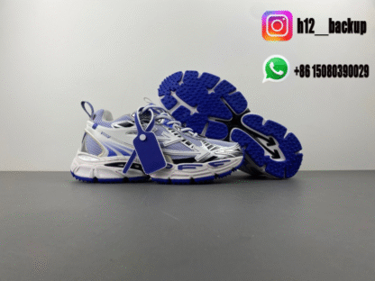 OFF-WHITE BE RIGHT BACK Blue White DL408-ID5 - Image 4