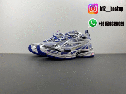 OFF-WHITE BE RIGHT BACK Blue White DL408-ID5 - Image 2