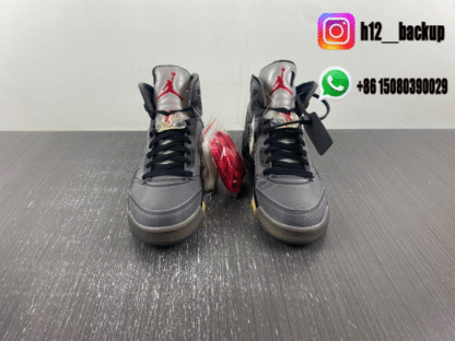 Off White x Air Jordan 5 Retro SP Muslin CT8480-001 - Image 5