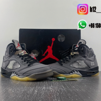 Off White x Air Jordan 5 Retro SP Muslin CT8480-001