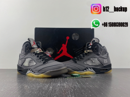 Off White x Air Jordan 5 Retro SP Muslin CT8480-001