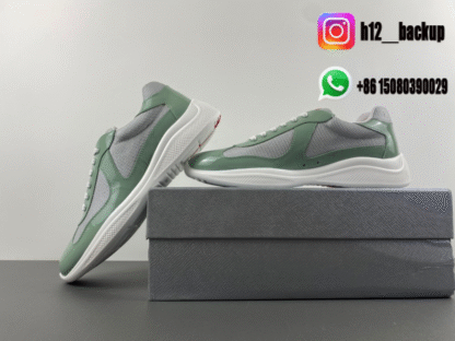 Prada America's Cup Green White 4E65000253LLJ-ID22 - Image 8