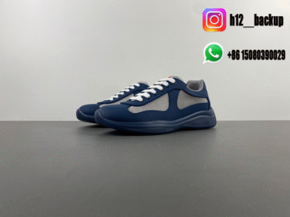 Prada America's Cup dark blue gray 4E65000253LLJ-ID9 - Image 2