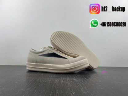Rick Owens Gery White RU01C4893 LVSLPO - Image 5