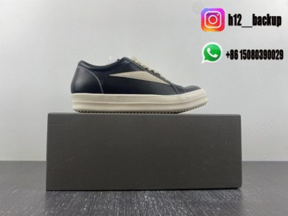 Rick Owens Black White RU01C4892 LVSLPO - Image 7