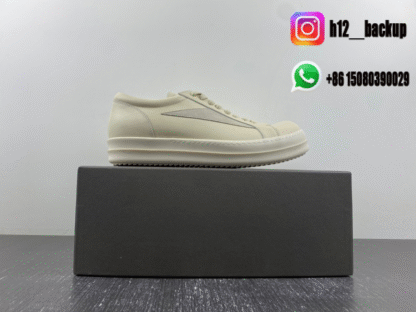 Rick Owens beige White RU01C4890 LVSLPO - Image 7