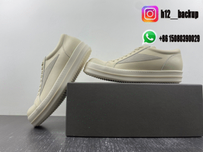 Rick Owens beige White RU01C4890 LVSLPO - Image 5