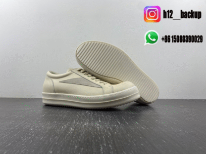 Rick Owens beige White RU01C4890 LVSLPO - Image 4