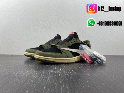 Travis Scott x Air Jordan 1 Low OG DM7866-002 - Image 2