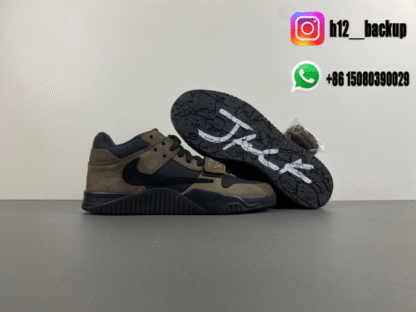 Travis Scott x Air Jordan 1 Low JACK FZ8117-ID1 - Image 4