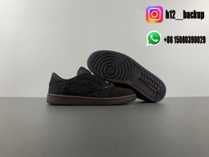 Travis Scott x Air Jordan 1 Low OG “ DM7866-202 - Image 3