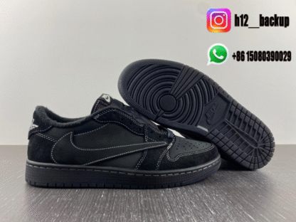Travis Scott x Air Jordan 1 Low OG DM7866-001 - Image 7