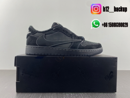Travis Scott x Air Jordan 1 Low OG DM7866-001 - Image 6