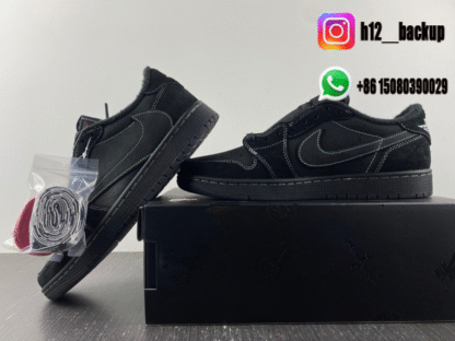 Travis Scott x Air Jordan 1 Low OG DM7866-001 - Image 5