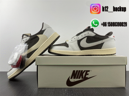 Travis Scott x Air Jordan 1 Low DM7866-162 - Image 6
