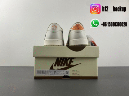 Travis Scott x Air Jordan 1 Low DZ137-701 - Image 8