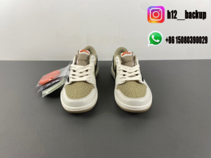 Travis Scott x Air Jordan 1 Low DZ137-701 - Image 4
