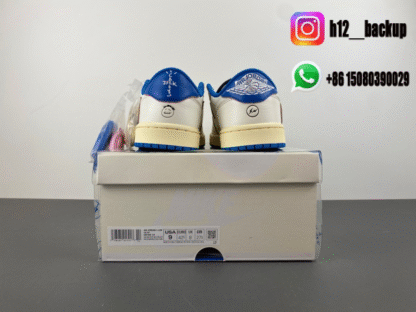 Travis Scott x Fragment x Air Jordan 1 Low OG DM7866-104 - Image 8