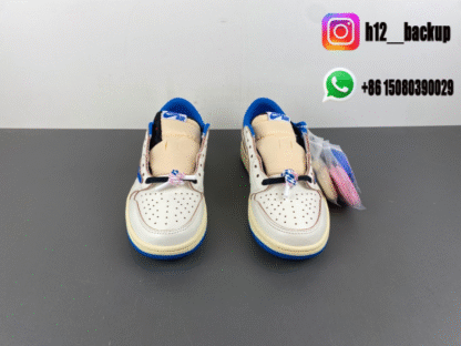 Travis Scott x Fragment x Air Jordan 1 Low OG DM7866-104 - Image 3
