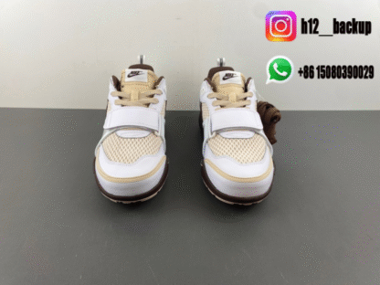 Travis Scott x Nike Zoom Field Jaxx “Ligh Chocolate” HQ3073-100 - Image 3