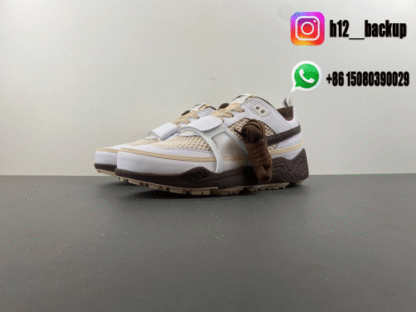Travis Scott x Nike Zoom Field Jaxx “Ligh Chocolate” HQ3073-100 - Image 2