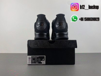 Air Jordan 4 “Black Cat” 2025 FV5029-010 - Image 8