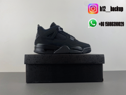 Air Jordan 4 “Black Cat” 2025 FV5029-010 - Image 7