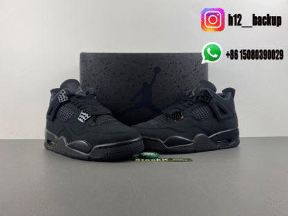 Air Jordan 4 “Black Cat” 2025 FV5029-010